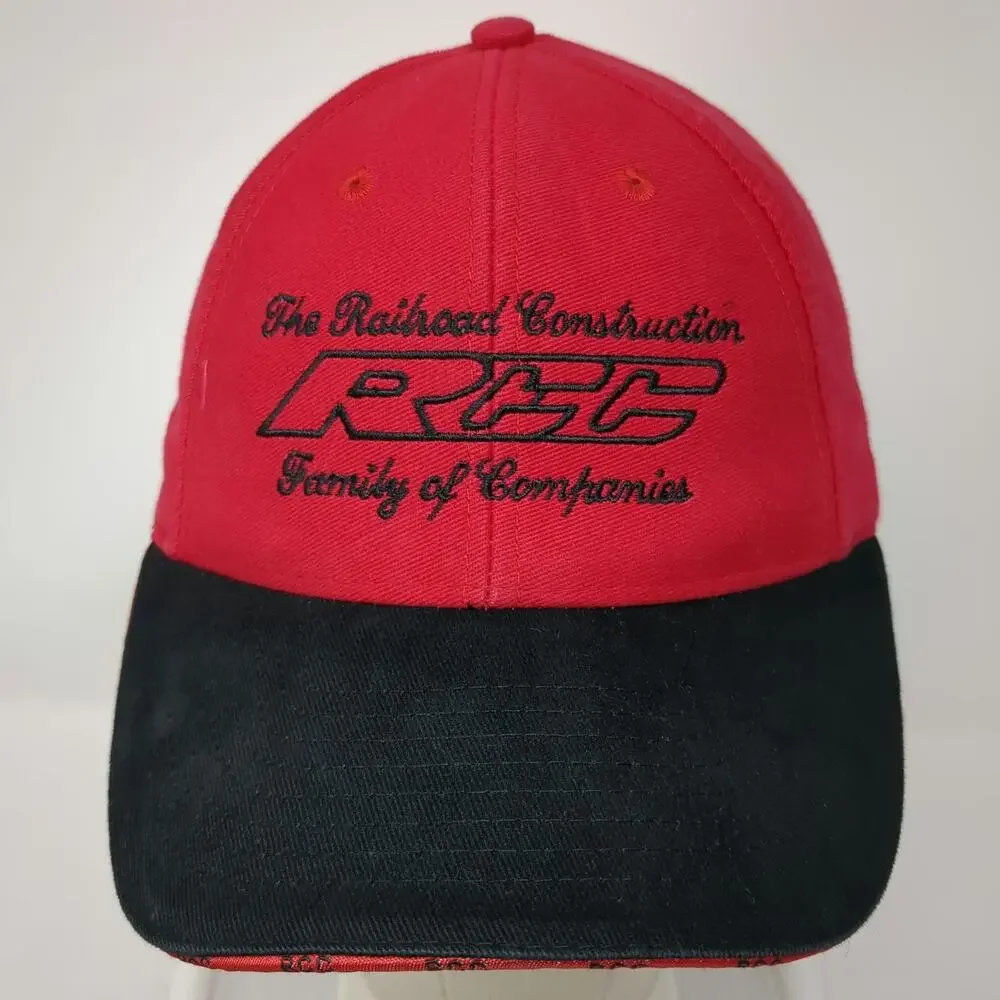Mohr's Baseball Cap Red One Size RCC Railroad Construction Fabricators 2003 Hat